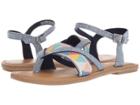 Toms Lexie Sandal (blue Slub Chambray/multi Tribal) Women's Sandals