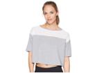 New Balance Determination Top (athletic Grey) Women's Short Sleeve Pullover