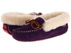 Acorn Sheepskin Moxie Moc (violet) Women's  Shoes
