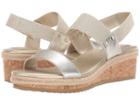 Bandolino Grace (platino) Women's Shoes