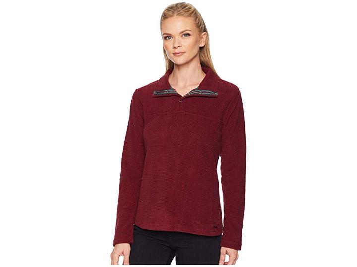 Mountain Khakis Pop Top Pullover Jacket (raisin) Women's Jacket