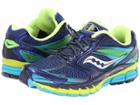 Saucony Guide 8 (blue/navy/yellow) Women's Running Shoes