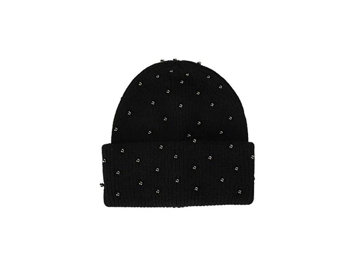 Steve Madden Metallic Pearls Hat (black) Caps