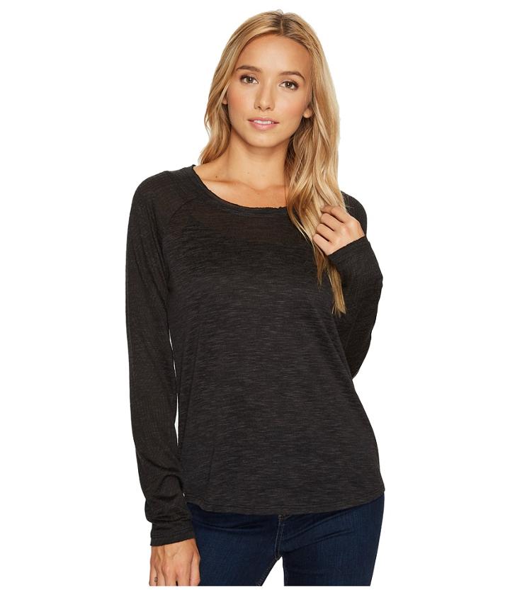 Prana Zanita Top (charcoal) Women's Clothing