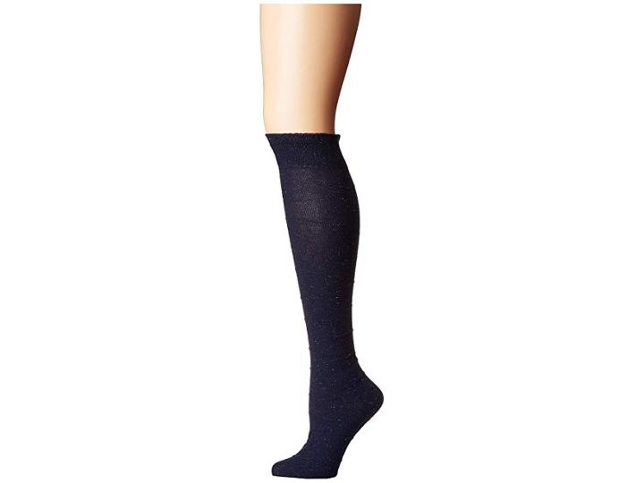 Falke Track Knee High (space Blue) Women's Knee High Socks Shoes