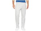 Adidas Team Issue Fleece Open Hem Pants (grey Two Metallic/hi-res Aqua Metallic) Men's Casual Pants