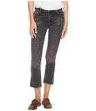 Free People Straight Crop Jeans (black) Women's Jeans