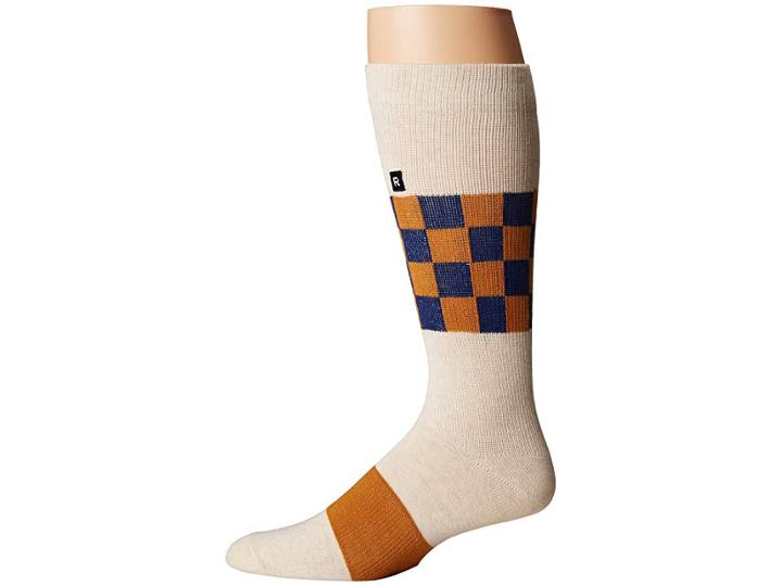 Richer Poorer Carver California Collection Crew (oatmeal) Men's Crew Cut Socks Shoes