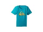 Quiksilver Kids Gloss Varnish Tee (toddler/little Kids) (tropic Green) Boy's T Shirt