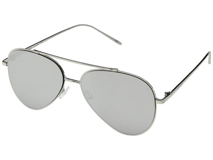 Thomas James La By Perverse Sunglasses Bronson (silver/silver Mirror) Fashion Sunglasses