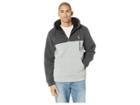 U.s. Polo Assn. 1/2 Zip Color Block Hoodie (dark Grey) Men's Sweatshirt