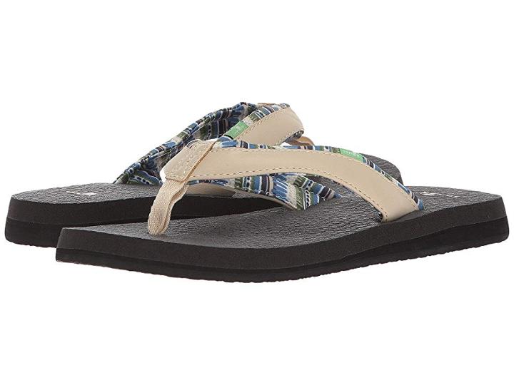 Sanuk Yoga Mat 2 Prints (natural) Women's Sandals