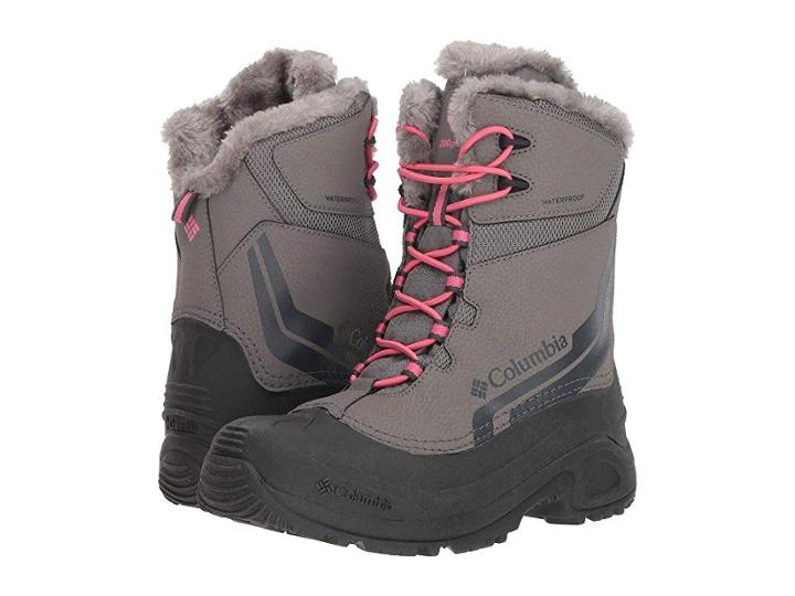 Columbia Kids Bugaboottm Iv (little Kid/big Kid) (stratus/camellia Rose) Girls Shoes