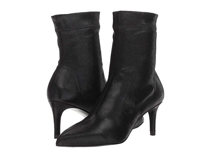 Pedro Garcia Ernesta (black Glace Suede Stretch) Women's Boots