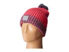 Under Armour Shimmer Pom Beanie (youth) (penta Pink/apollo Gray/silver) Beanies