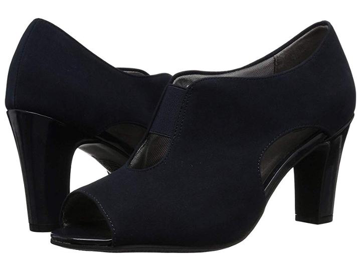 Lifestride Carla (navy Faux Suede) Women's Shoes