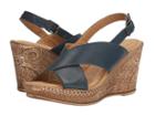 Bella-vita Lea-italy (navy Leather) Women's Sandals