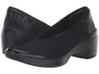 Bzees Willow (black Ribbed Knit) High Heels