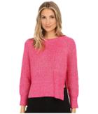 French Connection Otis Chunky Sweater 78ear (ziggy Pink) Women's Sweater
