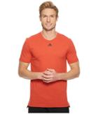 Adidas Essentials Base Tee (hi-res Red) Men's T Shirt