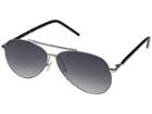 Guess Gf0175 (shiny Light Nickeltin/gradient Smoke) Fashion Sunglasses