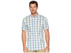 Dockers Short Sleeve Comfort Stretch Woven Shirt (mimosa) Men's Clothing