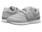 New Balance Kids Yv574v1 (little Kid/big Kid) (silver/silver) Girls Shoes
