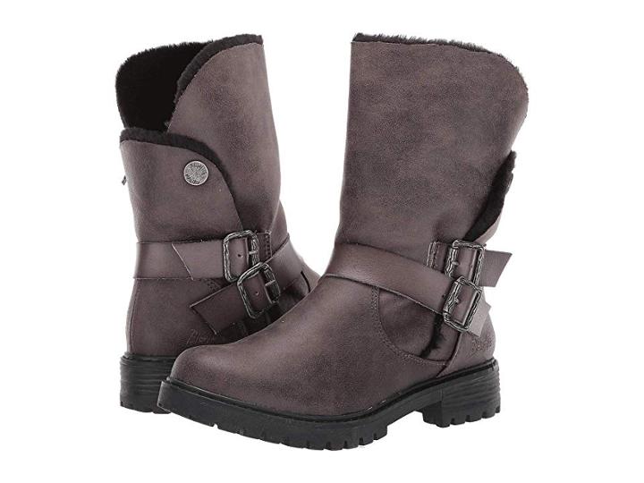 Blowfish Randall Shr (charcoal Draped Micorfiber) Women's Pull-on Boots