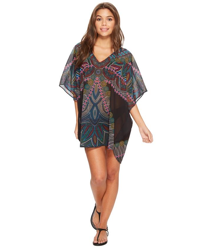 Miraclesuit Caravan Caftan Cover-up (multi) Women's Swimwear
