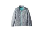 The North Face Kids Thermoball Full Zip (little Kids/big Kids) (mid Grey) Girl's Coat