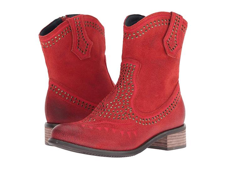 L'artiste By Spring Step Sarita (red Suede) Women's Shoes
