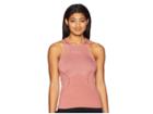 Adidas Stella Mccartney Barricade Tank Top (coffee/rose Pink) Women's Sleeveless
