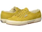 Superga 2750 Suefurw (mustard) Women's Shoes