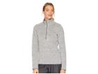 Under Armour Ua Wintersweet 1/2 Zip 2.0 (overcast Gray/overcast Gray/white) Women's Clothing