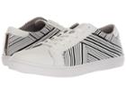 Kenneth Cole New York Kam Stripes (white/black) Men's Shoes