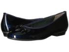 Paul Green Emile Ballet (steel Blue Patent) Women's Flat Shoes