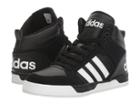 Adidas Kids Cloudfoam Raleigh 9tis (little Kid/big Kid) (black/white) Kids Shoes