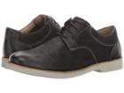 Bostonian Pariden Plain (black Nubuck/grey) Men's Lace Up Cap Toe Shoes