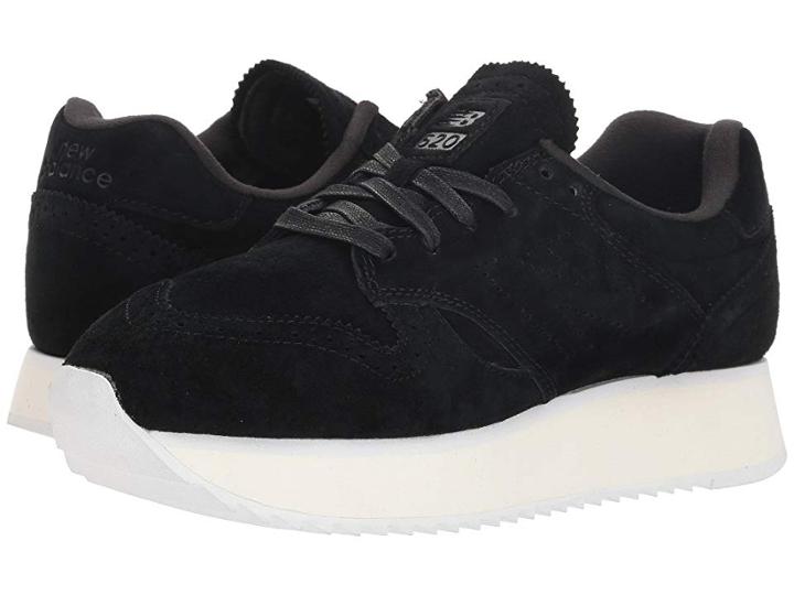 New Balance Classics Wl520mv1 (black/white) Women's Shoes