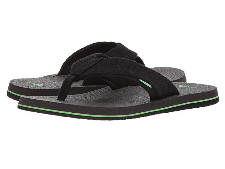 Sanuk Beer Cozy 2 Mesh (black/charcoal) Men's Sandals