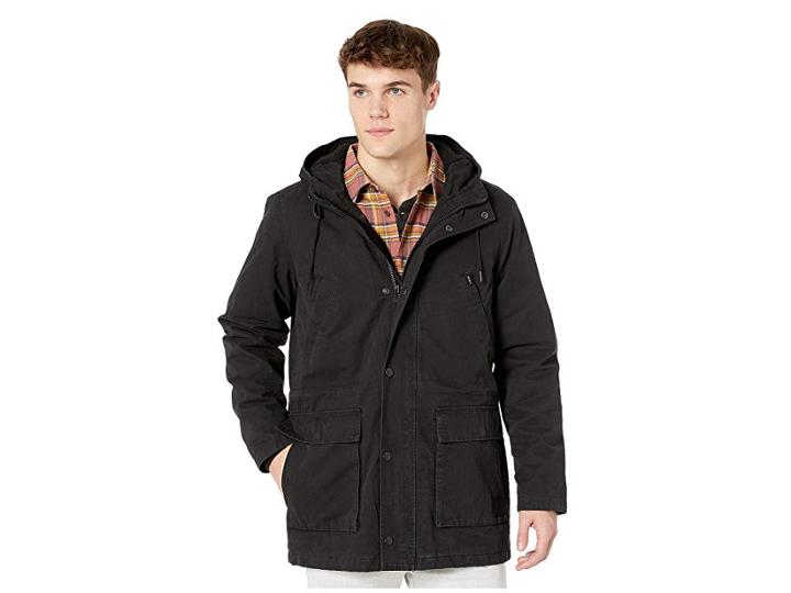 Rvca Ground Control Jacket Ii (rvca Black) Men's Coat