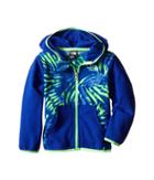 The North Face Kids Glacier Full Zip Hoodie (infant) (electric Mint Green Palm Print (prior Season)) Girl's Sweatshirt