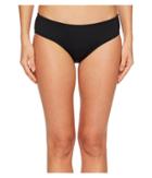 Kate Spade New York Solids #80 Hipster Bottom (black) Women's Swimwear
