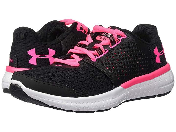 Under Armour Ua Micro G Fuel Rn (black/white/cerise) Women's Running Shoes