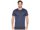 Nike Brt Top Short Sleeve Vent (thunder Blue/black) Men's Workout