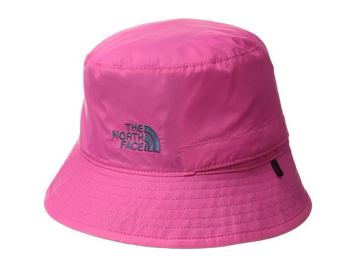The North Face Kids Youth Sun Stash Hat (petticoat Pink/blue Wing Teal) Caps