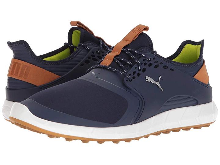 Puma Golf Ignite Power Sport (peacoat/puma Silver) Men's Golf Shoes