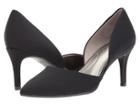 Bandolino Grenow D'orsay Pump (black Lycra) Women's Shoes