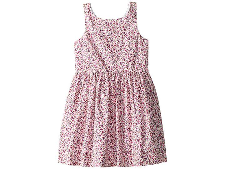 Polo Ralph Lauren Kids Floral Fit-and-flare Dress (little Kids) (colette Floral) Girl's Dress