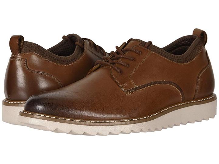 Dockers Elon (tan Burnished Full Grain) Men's Lace Up Casual Shoes